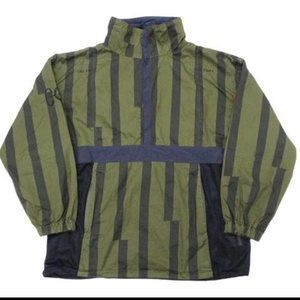 Cav Empt misaligned striped pullover jacket